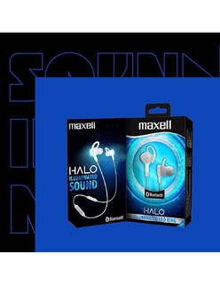 Foto 8 | Audífonos Maxell 348179 color Blanco con Bluetooth y Micrófono Edición Halo