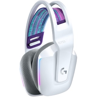 Foto 2 | Audífonos Gaming Logitech 981-000882 color Blanco G733 Inalámbricos