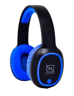 Foto 1 | Audífonos Manos Libres Bluetooth Recargable Radio Fm Necnon Nbh-04 Pro color Azul