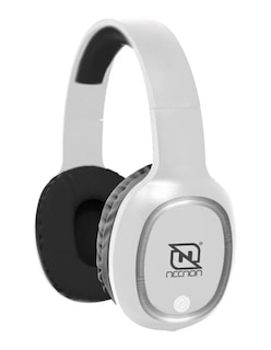 Foto 1 | Audífonos Manos Libres Bluetooth Recargable Radio Fm Necnon Nbh-04 Pro color Blanco