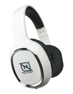 Foto 2 | Audífonos Manos Libres Bluetooth Recargable Radio Fm Necnon Nbh-04 Pro color Blanco