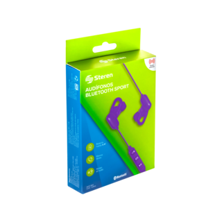 Foto 3 | Audífonos Deportivos con Bluetooth Steren Aud-802mo color Morado