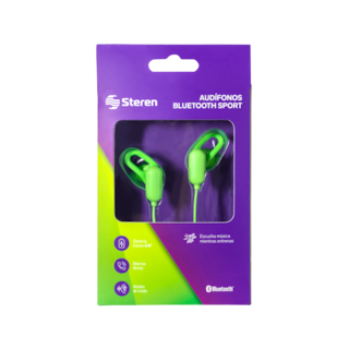Foto 2 | Audífonos Deportivos con Bluetooth Steren Aud-802ve color Verde