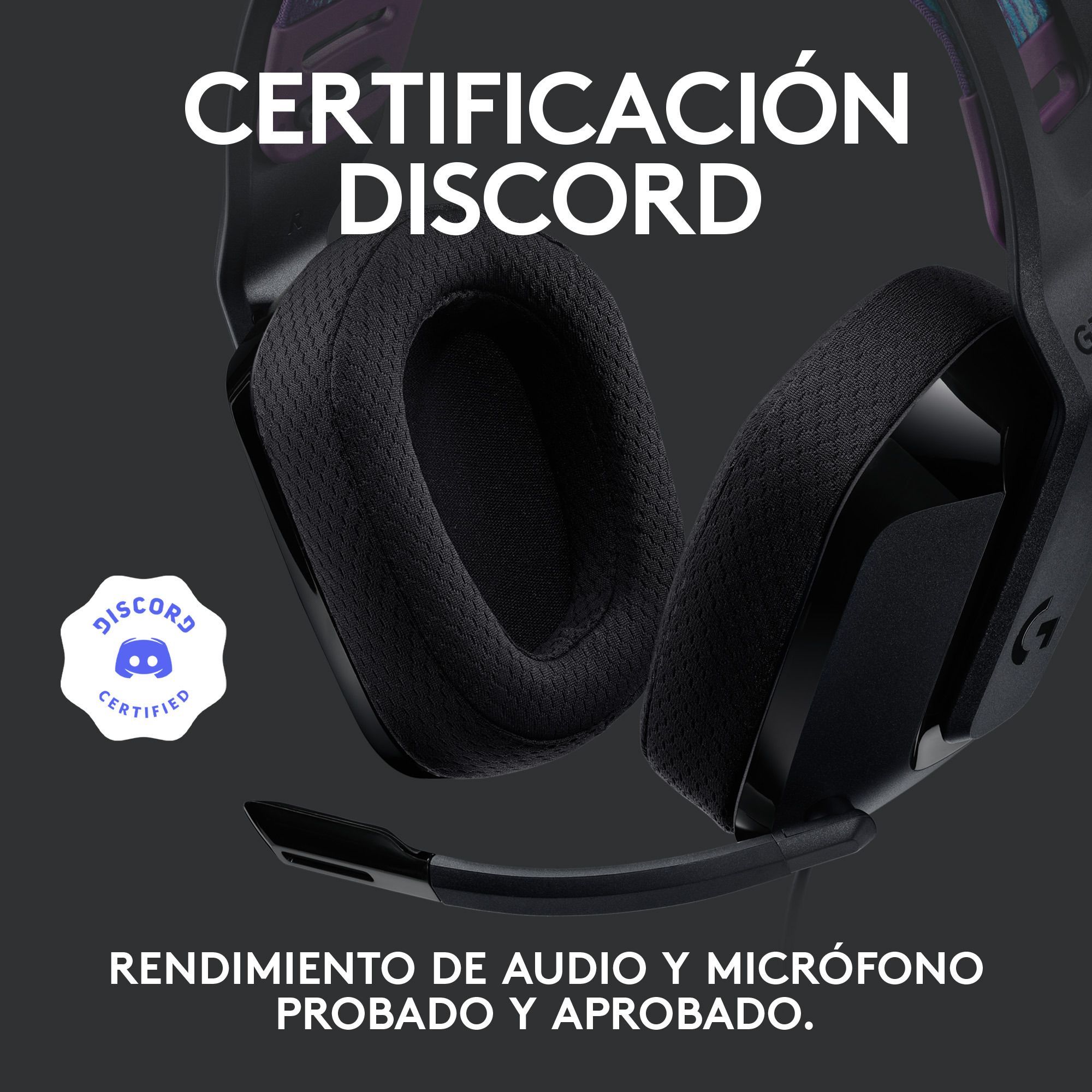 Foto 7 | Audífonos Inalámbricos Logitech G535 color Negro Lightspeed con Micrófono