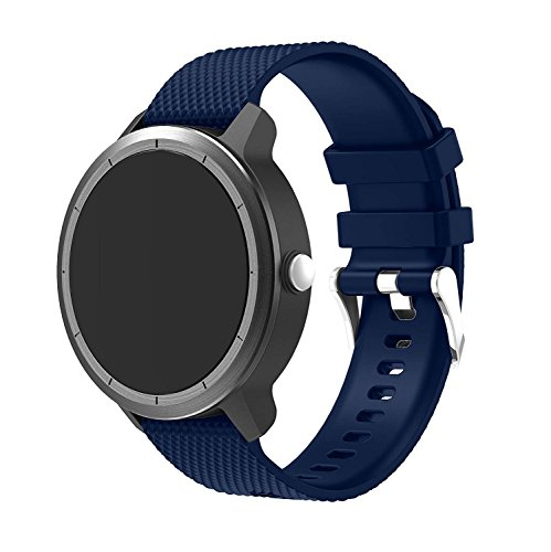 Foto 2 pulgar | Venta Internacional - Correa de Repuesto de Silicona Suave de 0.787 " para Garmin Vivoactive 3