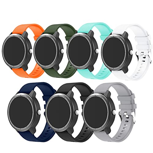 Venta Internacional - Banda De Vigilancia 3 Vivoactive 3, Bandas De Silicona De 20 Mm Para Garmin Vivoactive 3/fo