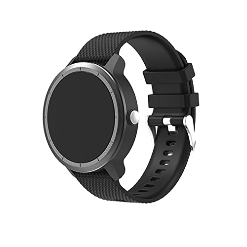 Foto 2 pulgar | Venta Internacional - Banda De Vigilancia 3 Vivoactive 3, Bandas De Silicona De 20 Mm Para Garmin Vivoactive 3/fo