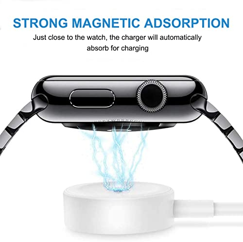 Foto 4 pulgar | Venta Internacional - Cable De Carga Magnética De Cargador De Apple Watch De 6.6 Pies De Apple Watch Con Adaptad