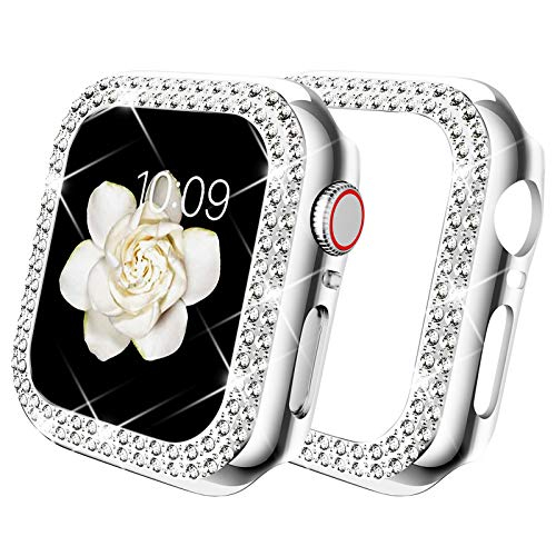 Foto 2 pulgar | Venta Internacional - Dabaoza Compatible Para Apple Watch Case Bumper Cover Ultra Series 8 7 6 5 4 3 2 1 Se, Bling