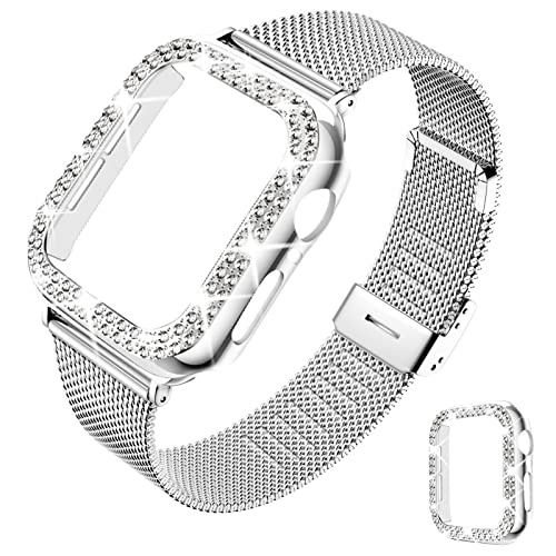 Foto 2 pulgar | Venta Internacional - Dabaoza Compatible Para La Banda De Apple Watch 38 Mm 41 Mm 42 Mm 44 Mm 45 Mm Con Estuche,