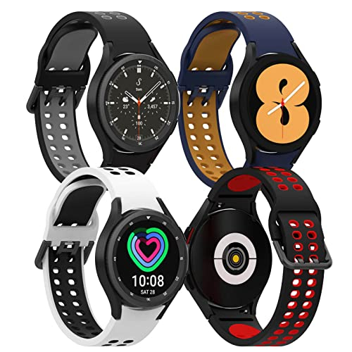 Foto 2 pulgar | Venta Internacional - Banda Deportiva De 4 Paquetes Para Samsung Galaxy Watch 5 4 Bandas 40 Mm 44 Mm/galaxy Watch