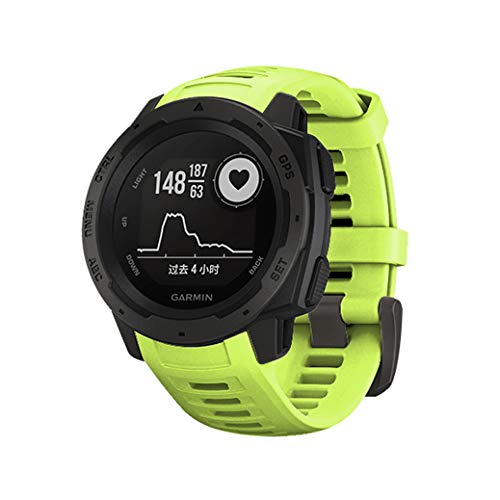 Venta Internacional - Dkenjoy Silicone Silicone Rápido Releance Munda De Muñeca Bracelet Store Para Garmin Insti