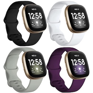Foto 1 | Venta Internacional - Bandas Dirrelo Compatibles Con Fitbit Sense / Versa 3, Banda De Correa Deportiva Tpu Suave,