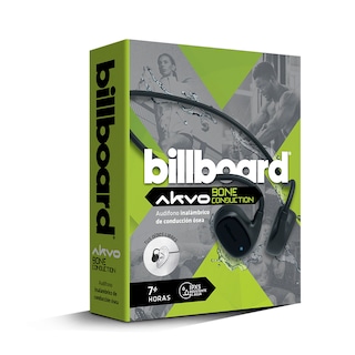 Foto 2 | Audífonos Inalámbricos BILLBOARD Bone Conduction Akvo color Negro