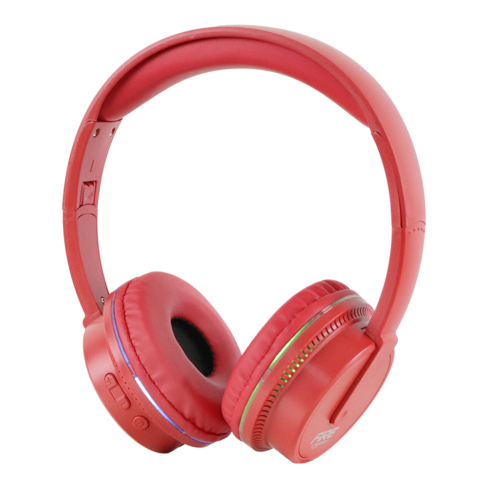 Foto 3 pulgar | Audífonos Inalámbricos Fussion Acustic HP-3007RD con Bluetooth color Rojo