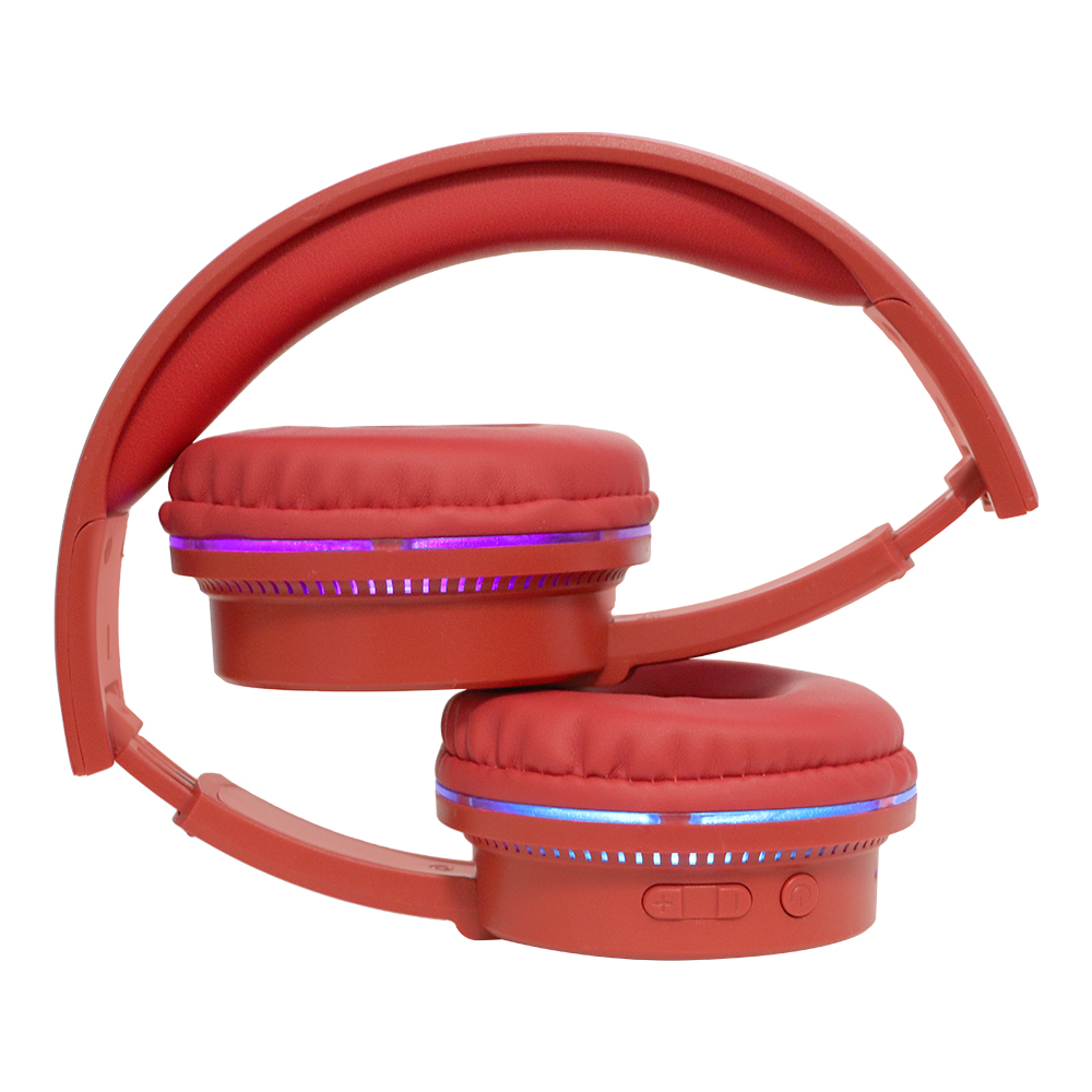 Foto 4 pulgar | Audífonos Inalámbricos Fussion Acustic HP-3007RD con Bluetooth color Rojo