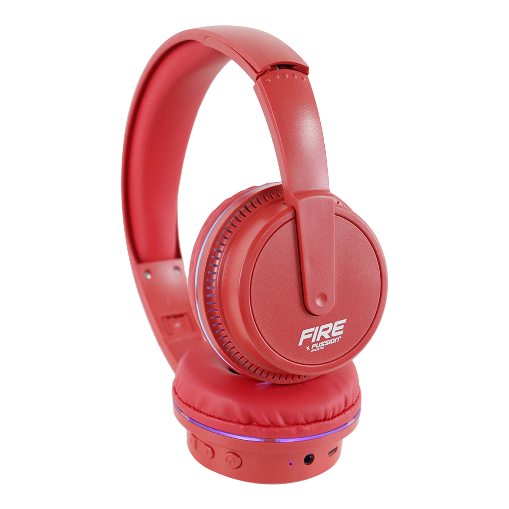 Foto 5 pulgar | Audífonos Inalámbricos Fussion Acustic HP-3007RD con Bluetooth color Rojo