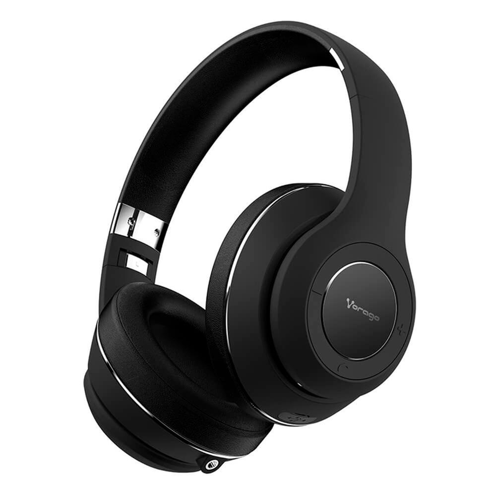 Foto 4 pulgar | Diadema Vorago Premium Hpb-601 Bluetooth 3.5 Mm color Negro