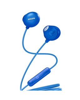 Foto 2 | Audífonos Upbeat Philips SHE2305BL/00 color Azul Alámbricos con Micrófono