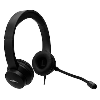 Foto 2 | Audífonos Alámbricos Acteck Hu430 con Micrófono color Negro