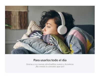 Foto 3 | Audífonos Inalámbricos Diadema Sony Blanco