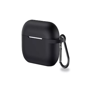 Foto 3 | Funda Protectora para Airpods Pro Case Silicon color Negro