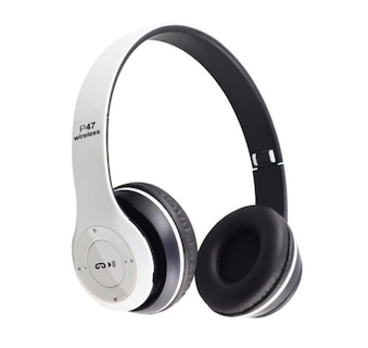 Foto 1 | Audífonos P47 Wireless Blanco