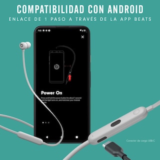 Foto 3 | Audífonos Beats Flex - color Gris Ahumado