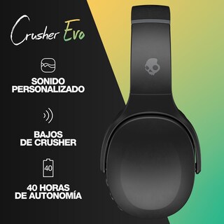 Foto 3 | Audífonos Inalámbricos Over-ear Crusher Evo Skullcandy Negros