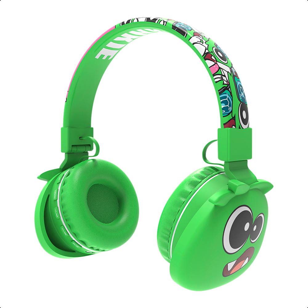 Foto 1 | Audífonos Inalámbricos Ginga color Verde con Bluetooth