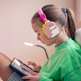 Foto 6 | Audífonos Inalámbricos Ginga color Rosa con Bluetooth