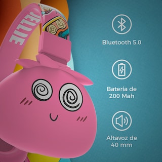 Foto 4 | Audífonos Inalámbricos Ginga con Bluetooth color Rosa