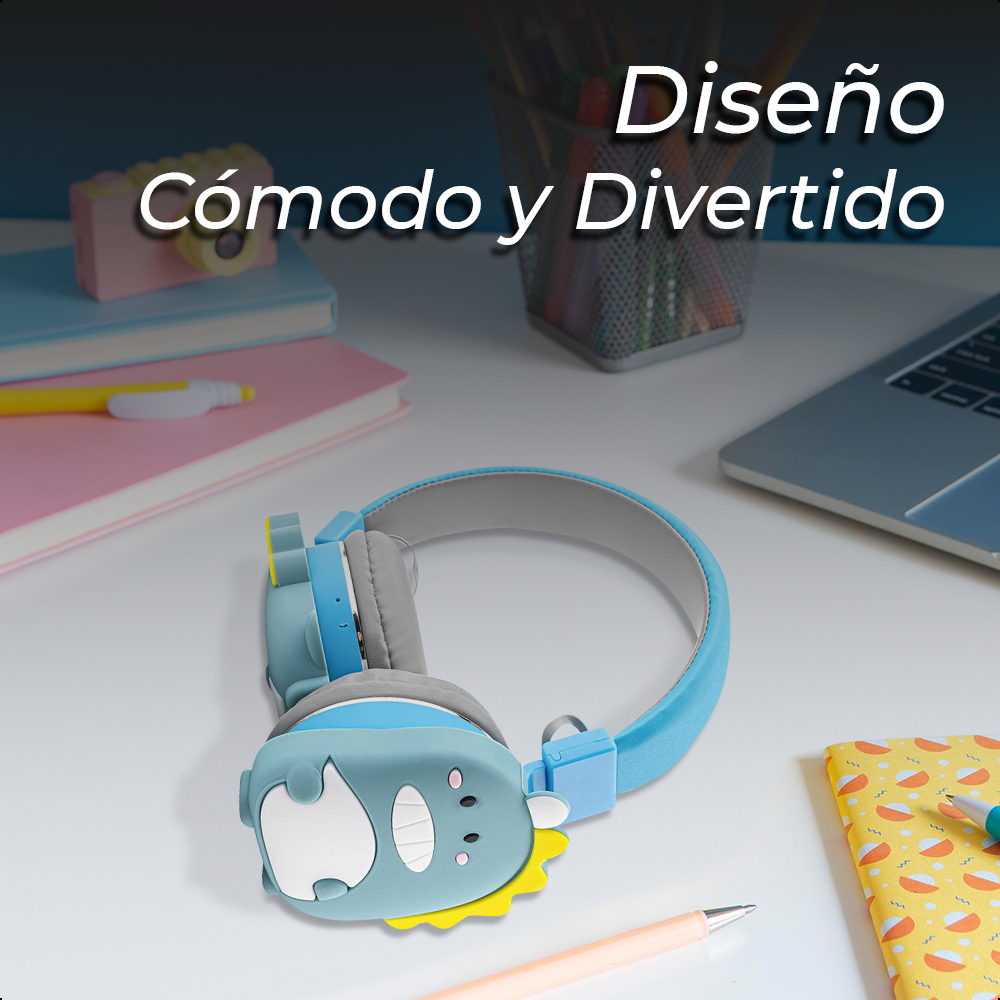 Foto 5 pulgar | Audífonos Inalámbricos Ginga color Azul con Bluetooth