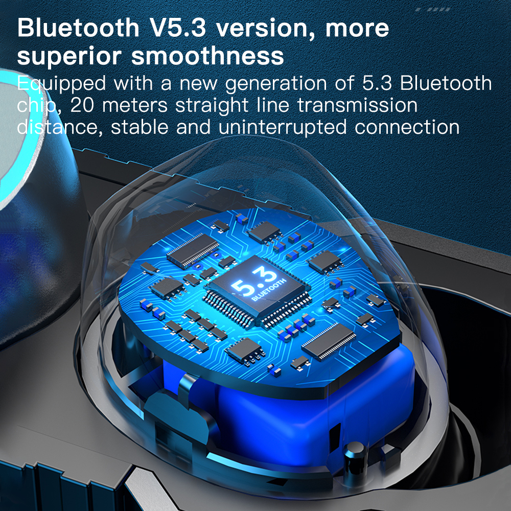 Foto 4 | Venta Internacional- Auriculares Bluetooth M45 con Luz Led y Cancelación de Sonido