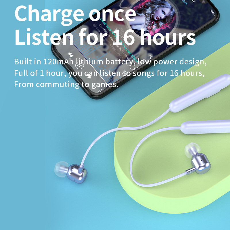 Foto 6 pulgar | Venta Internacional-auriculares Bluetooth Q60 True Stereo Para Colgar En El Cuel