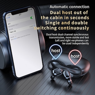 Foto 4 | Venta Internacional-auriculares Inalámbricos Bluetooth F8 Tws Con Micrófono