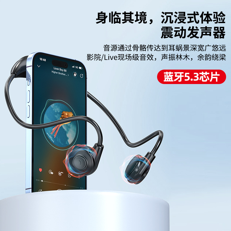 Foto 4 pulgar | Venta Internacional-auriculares Bluetooth De Conducción Ósea M2 Standby 8h