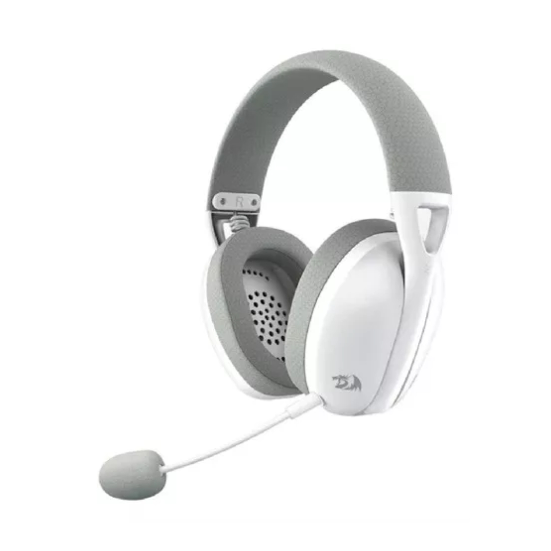 Audífonos de Diadema Redragon Ire Pro H848mlwg Blanco / Gris