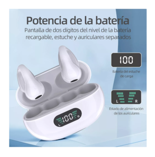 Foto 5 | Audífonos True Wireless Belug Blancos con Bluetooth