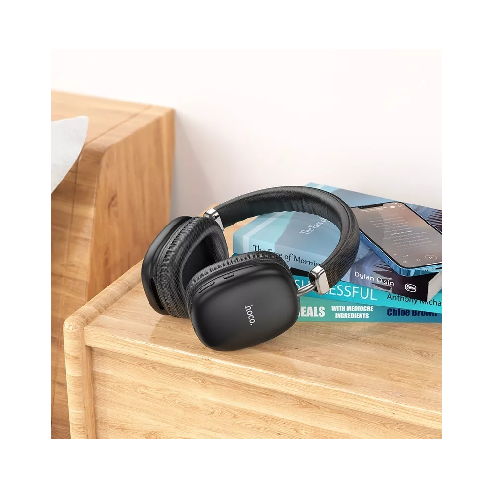 Foto 5 pulgar | Audífonos Inalámbricos Hoco de Diadema Bluetooth 5.3 Negros