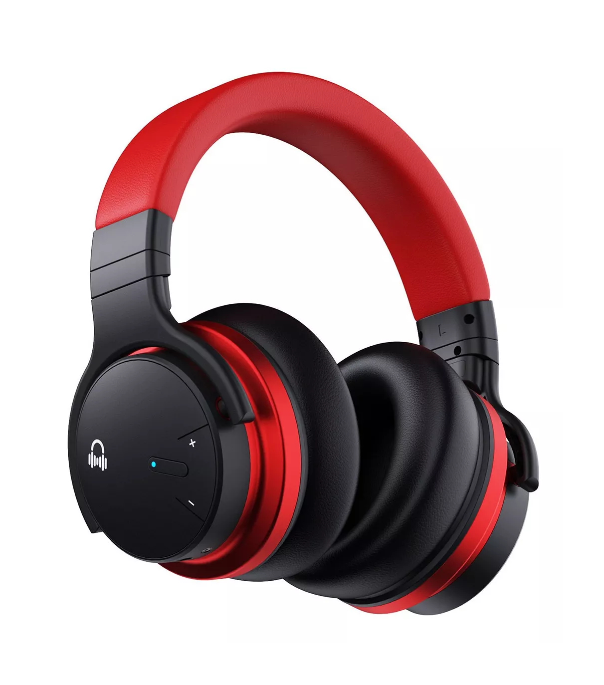 Foto 2 pulgar | Audífonos Bluetooth con Cancelación de Ruido Rojo y Negro