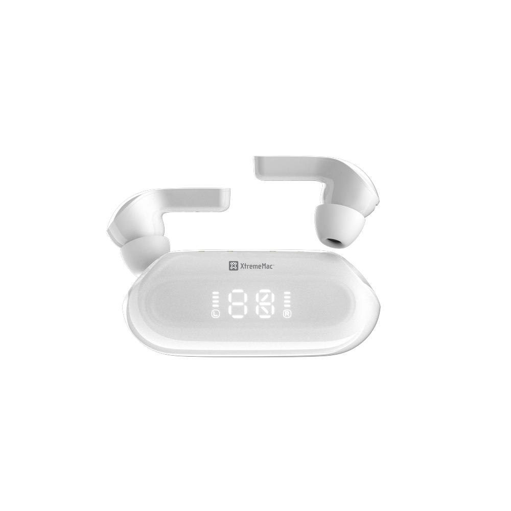 Foto 4 pulgar | Audífonos TW Bluetooth LCD Blanco XtremeMac
