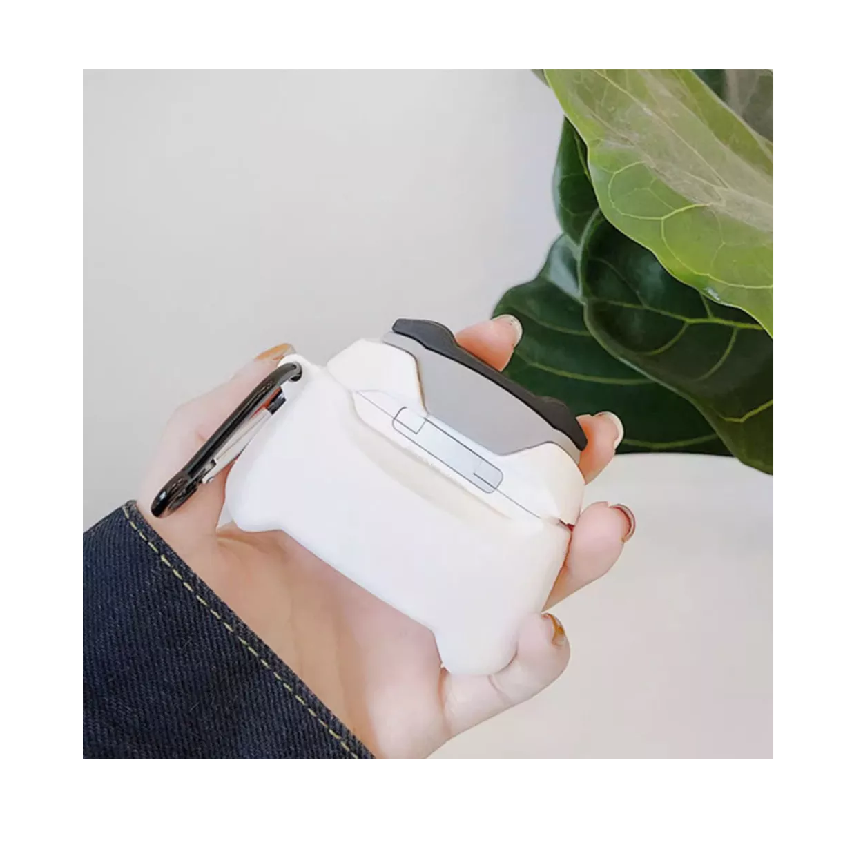 Foto 3 pulgar | Funda Belug Blanco para Airpods Pro