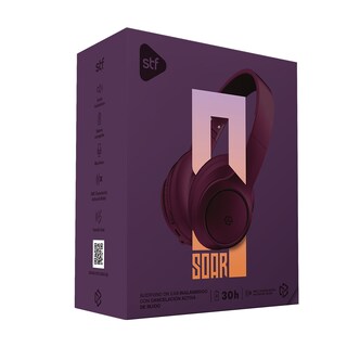 Foto 4 | Audífonos Inalámbricos STF Soar Anc color Vino