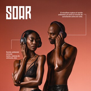 Foto 8 | Audífonos Inalámbricos STF Soar Anc color Vino
