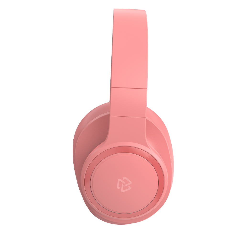 Foto 4 pulgar | Audífonos Inalámbricos Kun Stf On Ear color Rosa