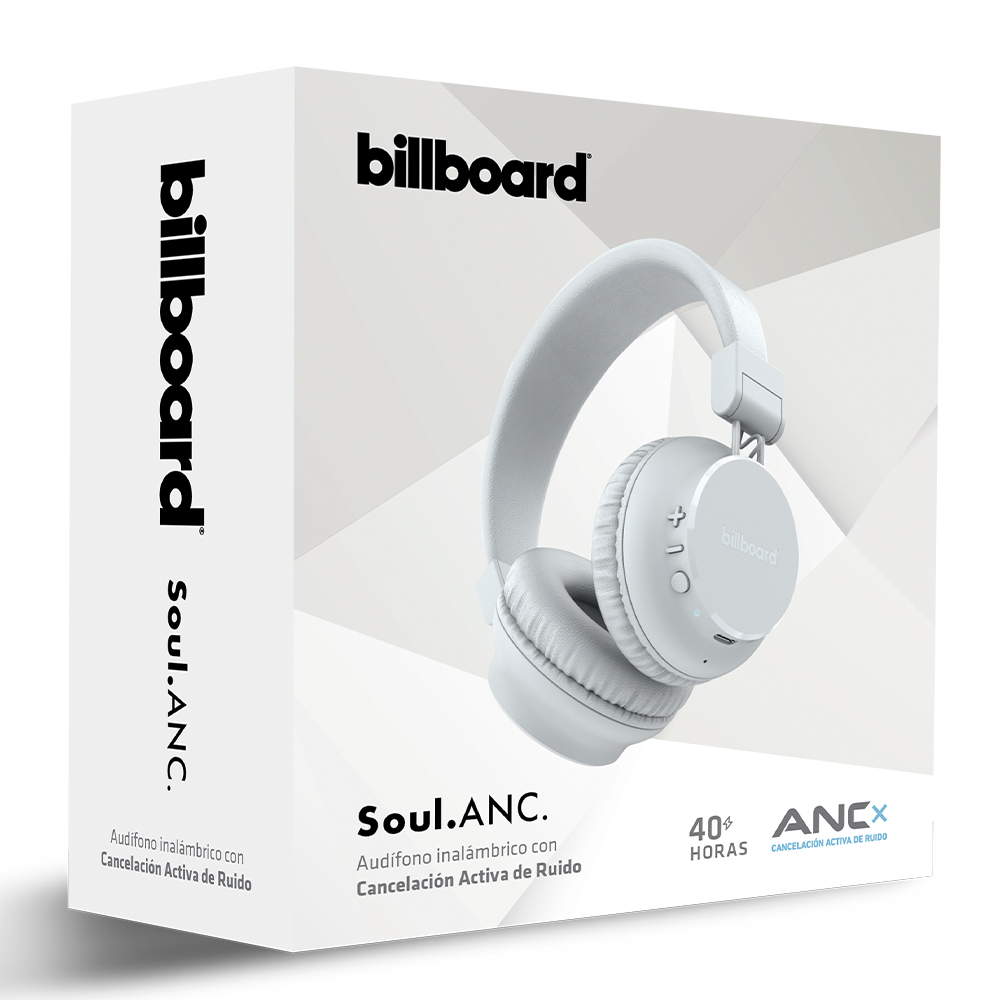 Foto 5 | Audífonos Inalámbricos On Ear Soul Anc  Billboard color Blanco