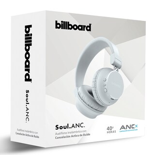 Foto 5 | Audífonos Inalámbricos On Ear Soul Anc Billboard color Blanco