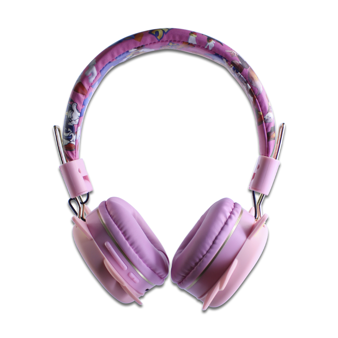 Foto 5 pulgar | Audífonos de Diadema Sonic Boom Rosa Bluetooth Recargables