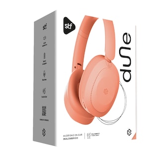 Foto 4 | Audífonos Inalámbricos On Ear Dun Anaranjados